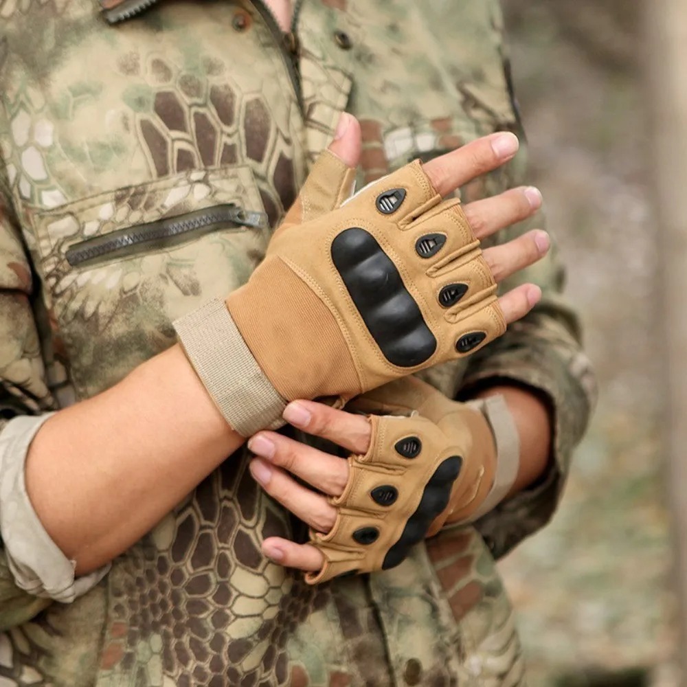 Outdoor Tactical Full‑Finger G - Motorcycle Glove Knuckle 评论和价格