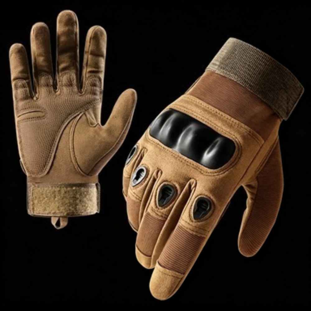 Outdoor Tactical Full‑Finger G - Motorcycle Glove Knuckle 评论和价格