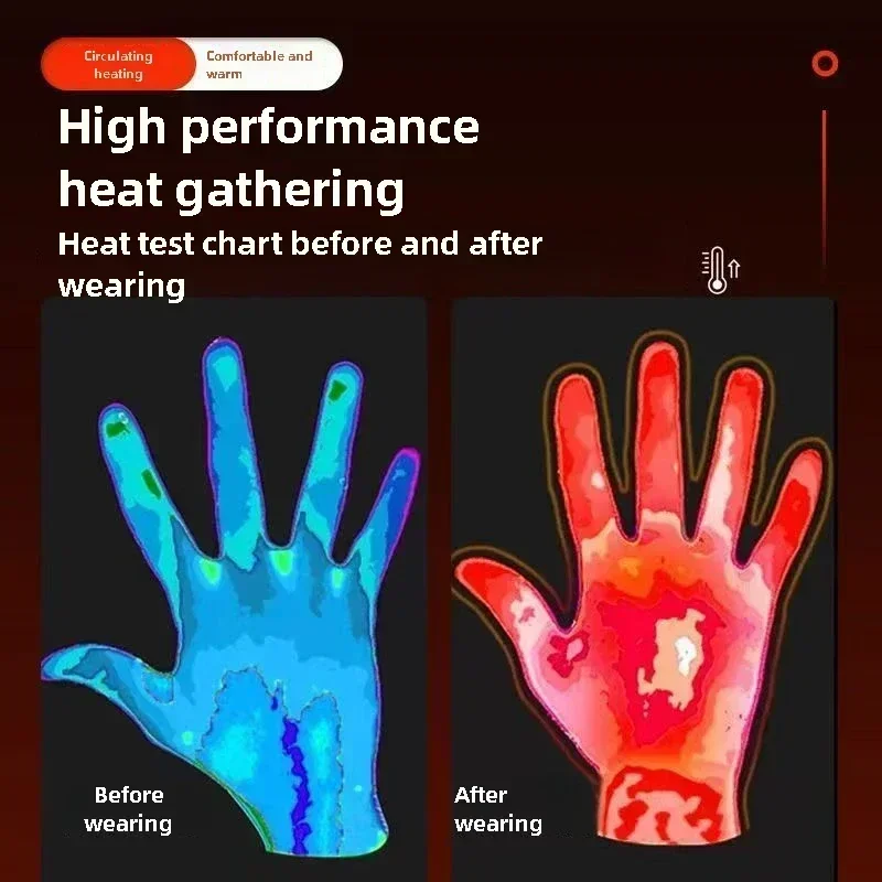 Heated Gloves Hand Warmer Elec - Heat Resistant Glove 评论和价格